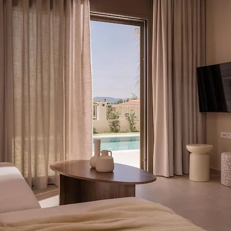 Ajra, A Distinctive Gem With Private Pool By Mindyourvilla * Kalamákion